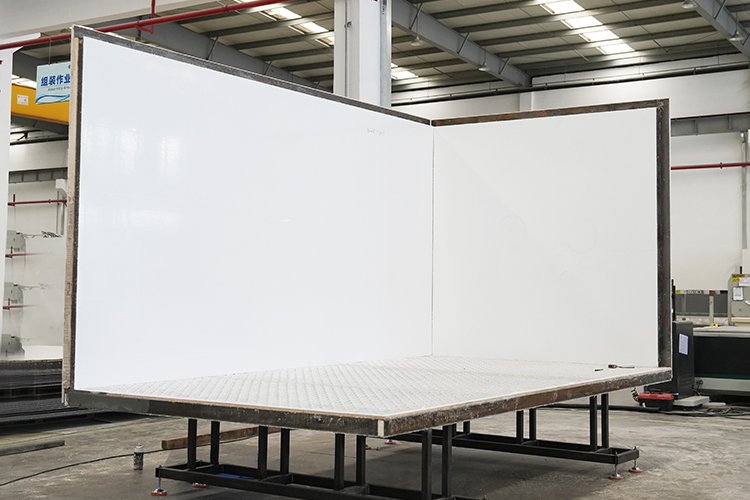 paneles de camión aislados