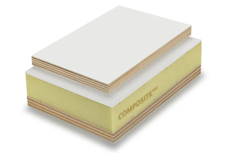 Paneles Sándwich FRP/Madera Contrachapada de Alta Resistencia